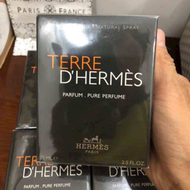[HCM]Nước hoa hermes terre D’hermes parfum 75ml full seal