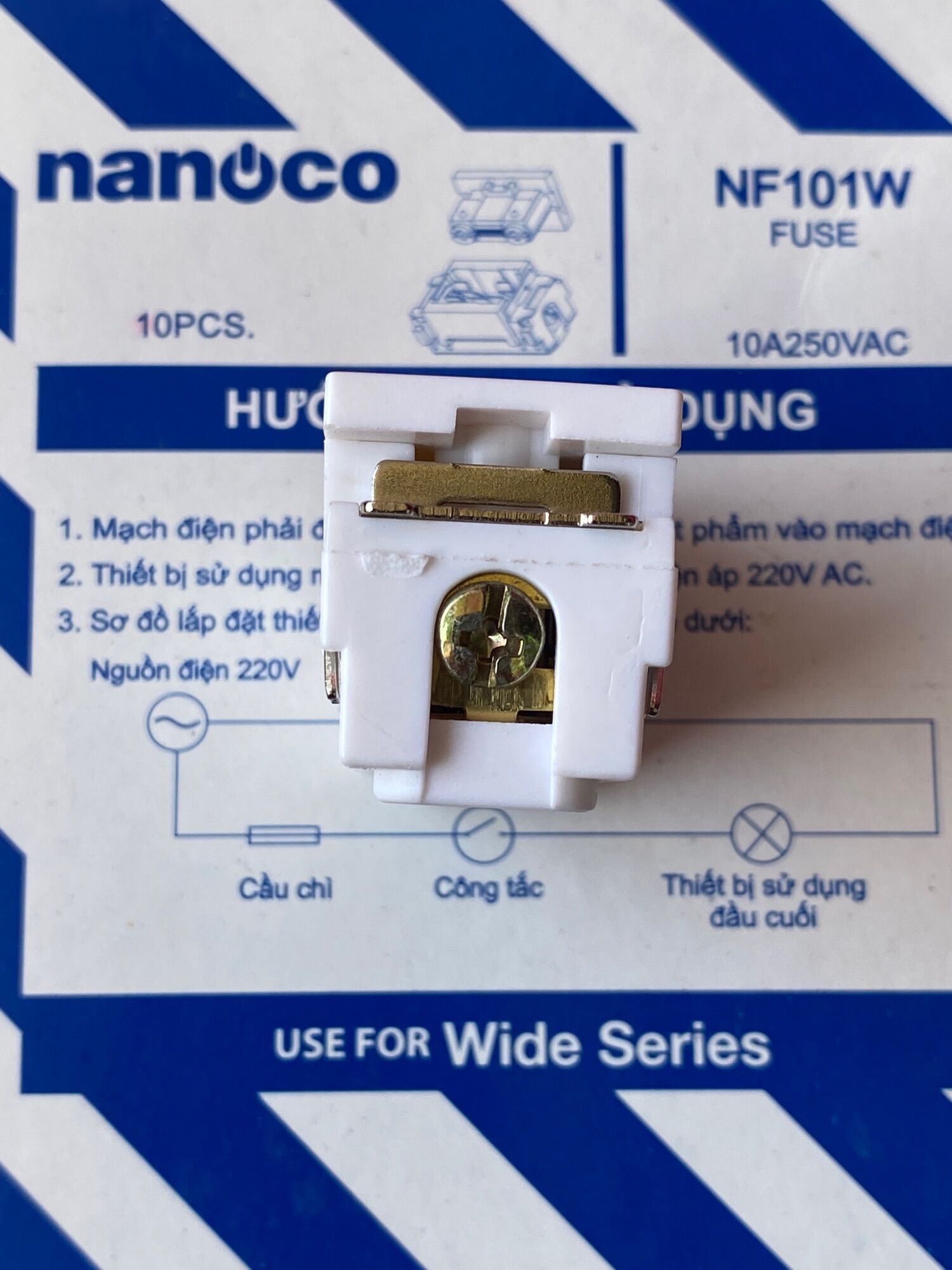 (Hạt to) Cầu chì Panasonic Nanoco dòng Wide (1 hạt)