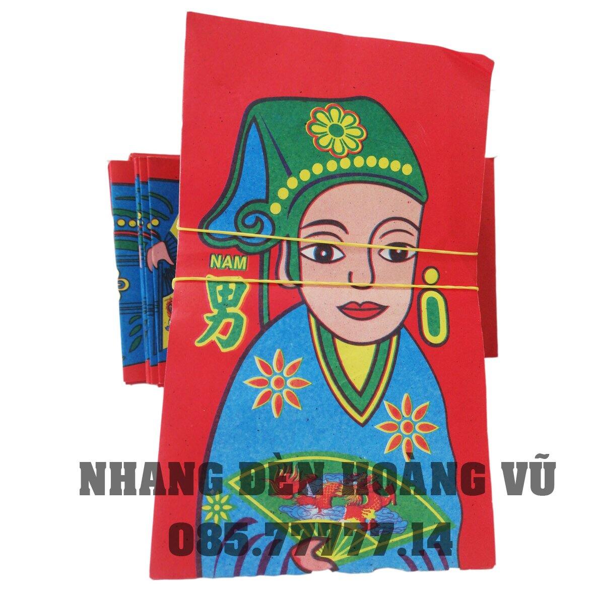 GIẤY CÚNG - 10 bộ đồ Thế Nam, Thế Nữ