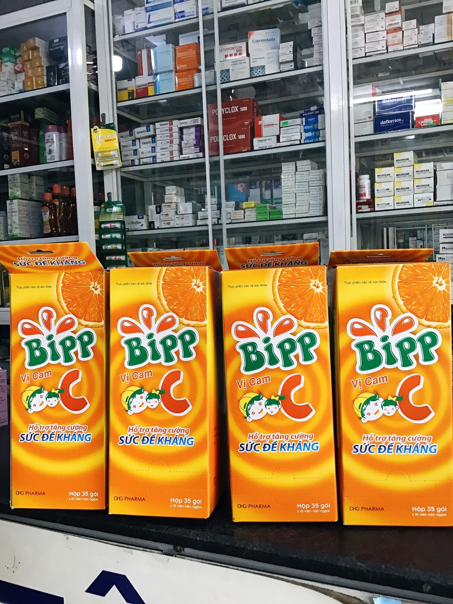 Combo 10 Gói Kẹo Bipp C - Bổ Sung Vitamin C Và Tăng Sức Đề Kháng