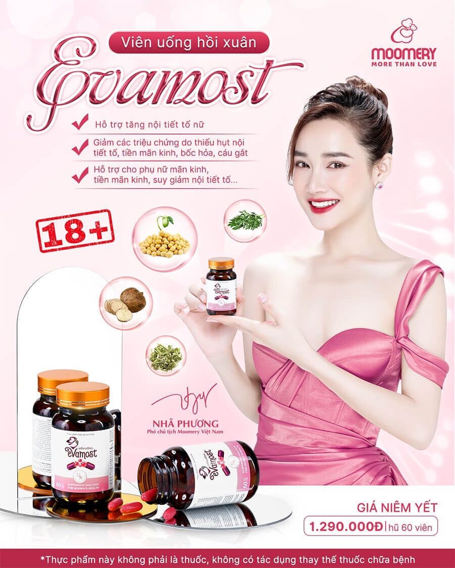 Viên trăng đep da evamost [ mẫu mới ]