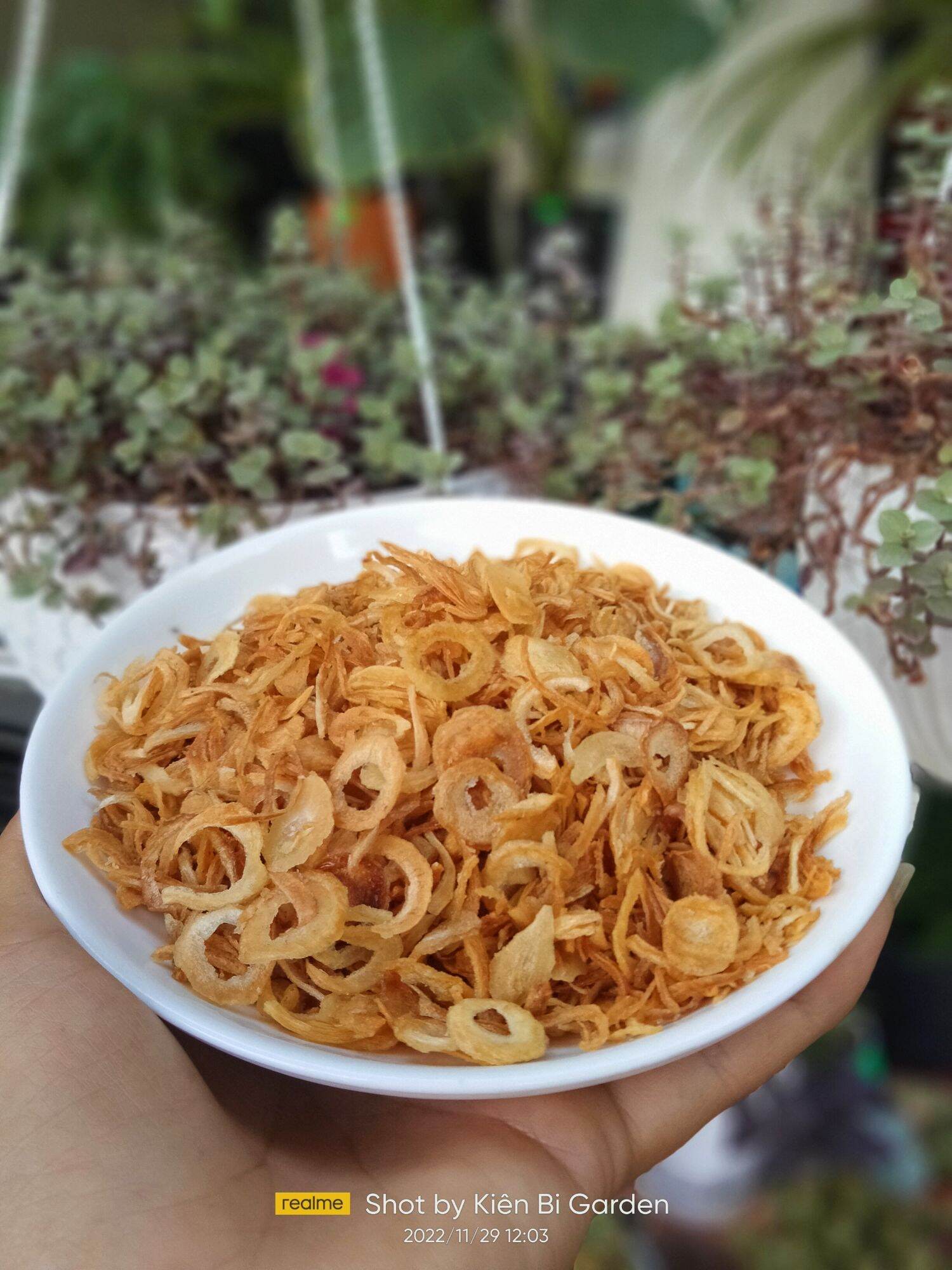 500gram Hành phi ngon không bột nhà làm