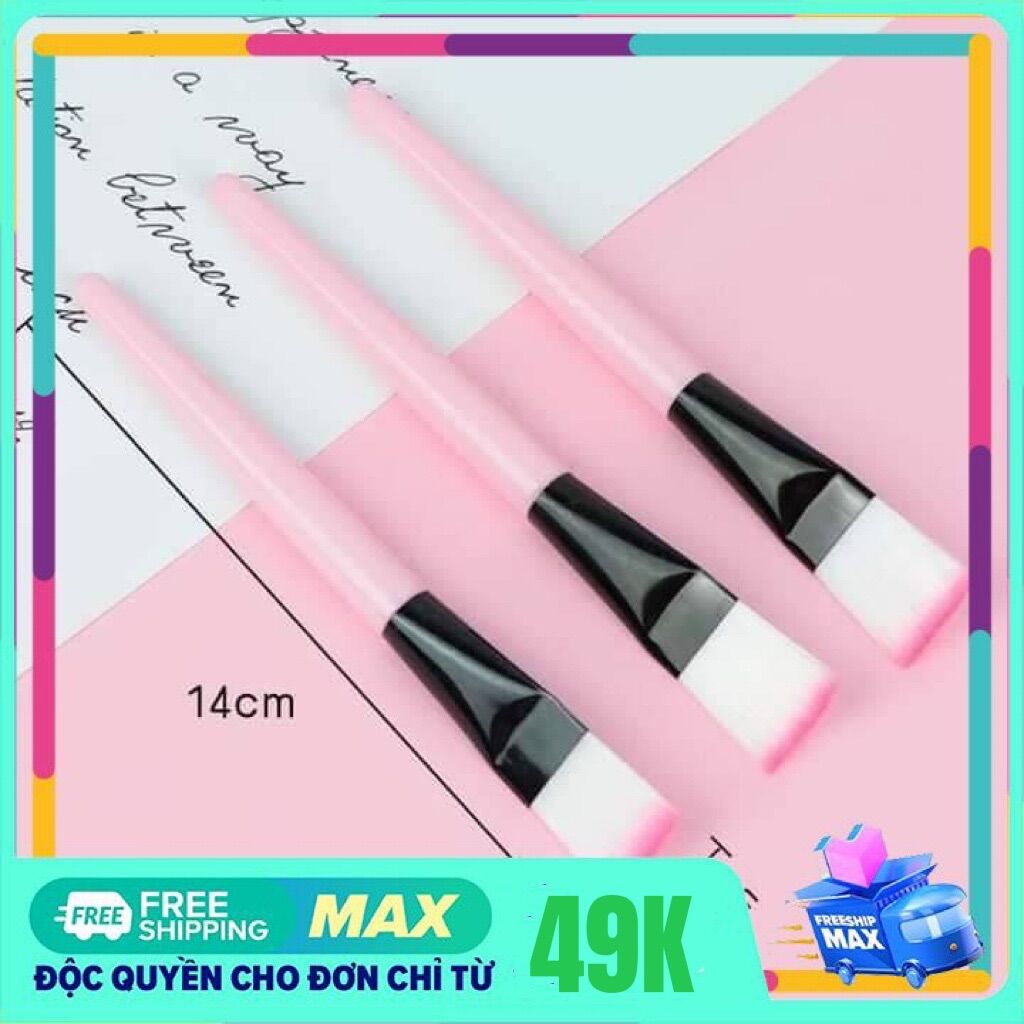 Cọ quét mặt nạ - chổi đắp mask sillicon 3 cây