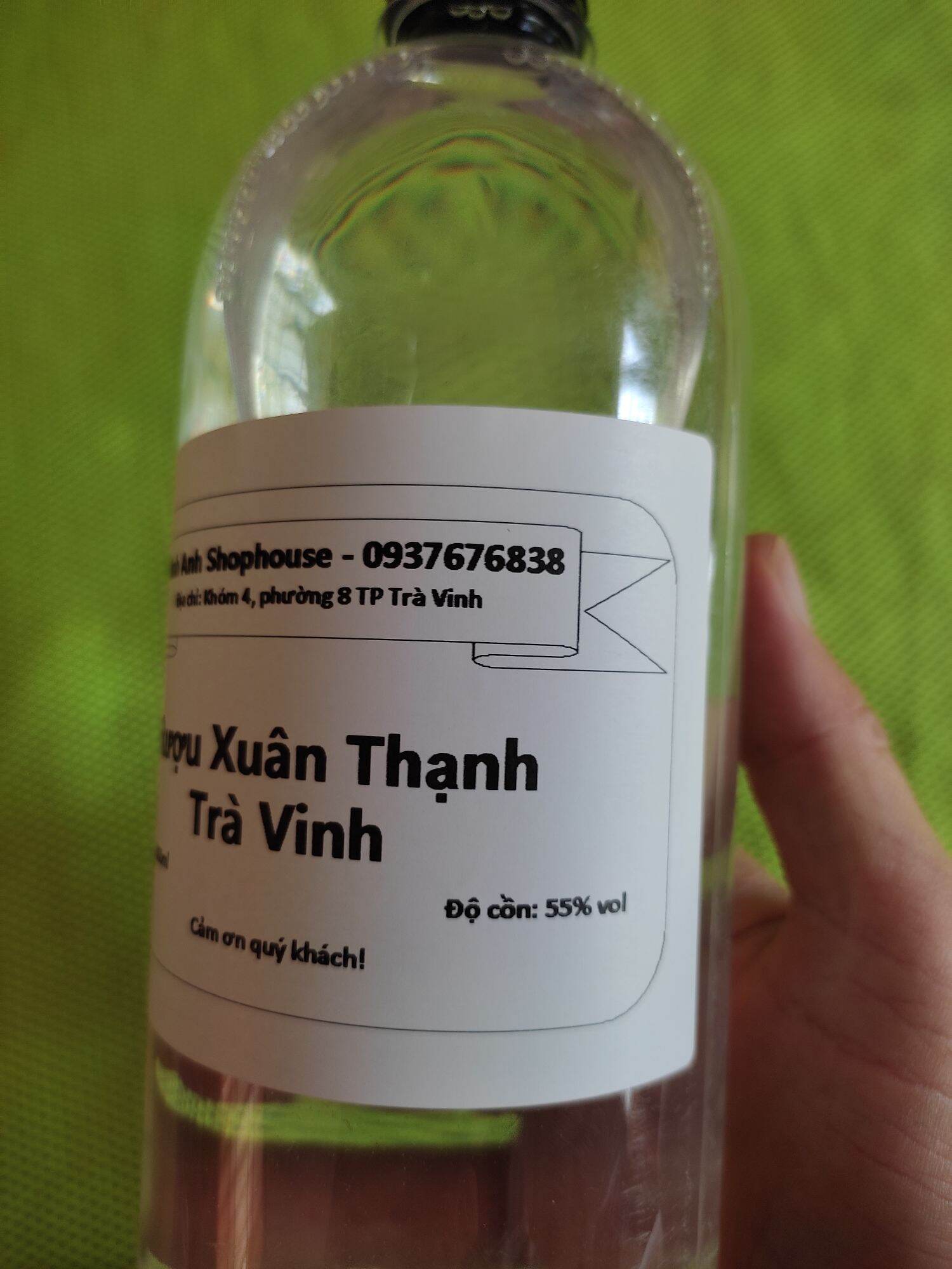 Rượu Xuân Thạnh Trà Vinh chai 1000ml