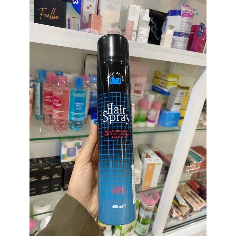 Keo xịt tóc Jacqualine hair spray 400ml