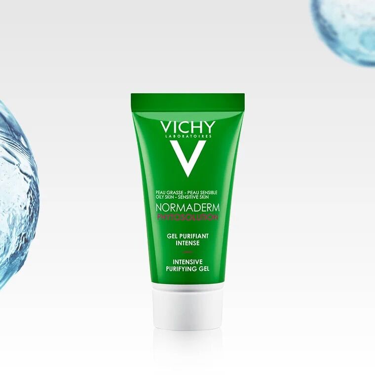 Sữa rửa mặt dạng gel Vichy Normaderm Phytosolution Intensive Purifying Gel 15ml