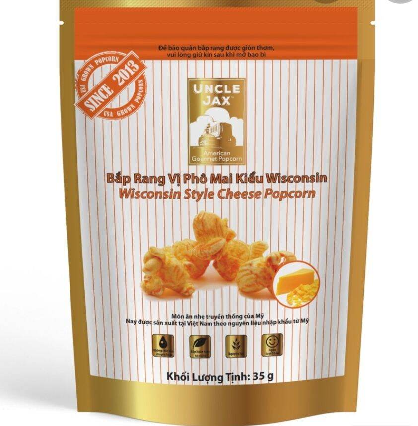 Bắp rang Uncle Jax Mỹ