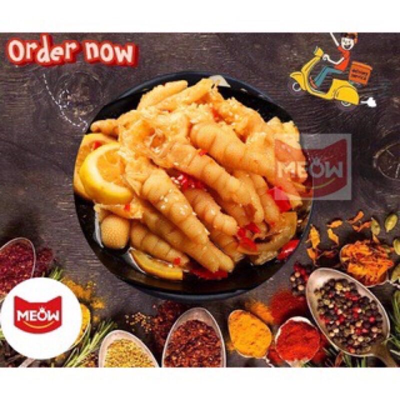 Chân gà rút xương Meow 80 gram