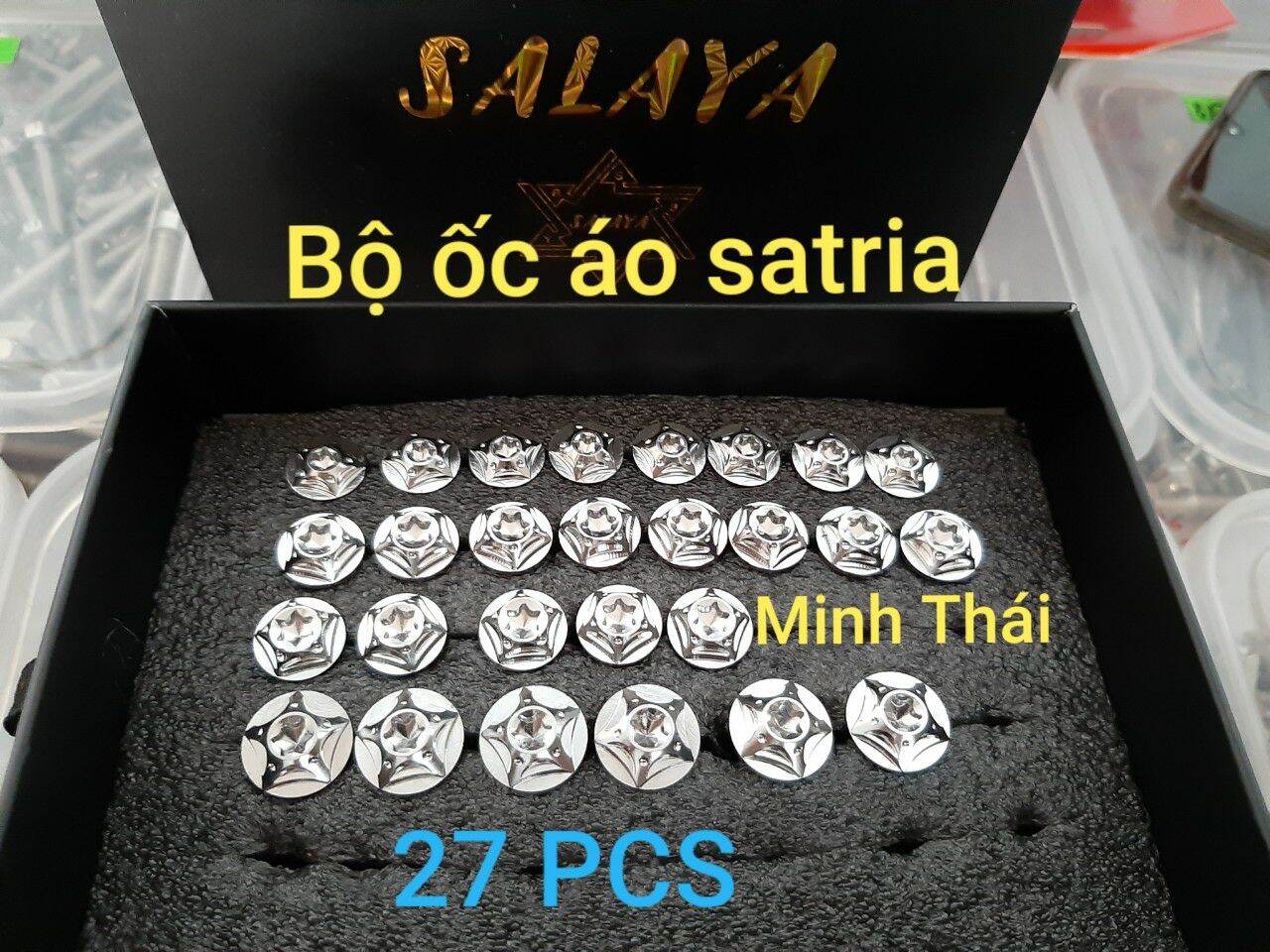 [HCM]bộ ốc áo satria salaya