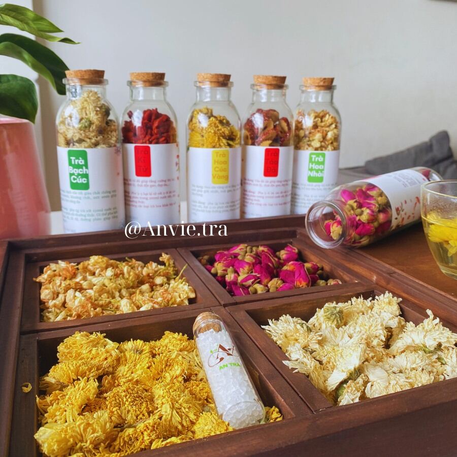 Trà Hoa Cúc Trắng Sấy Lạnh Cao Cấp