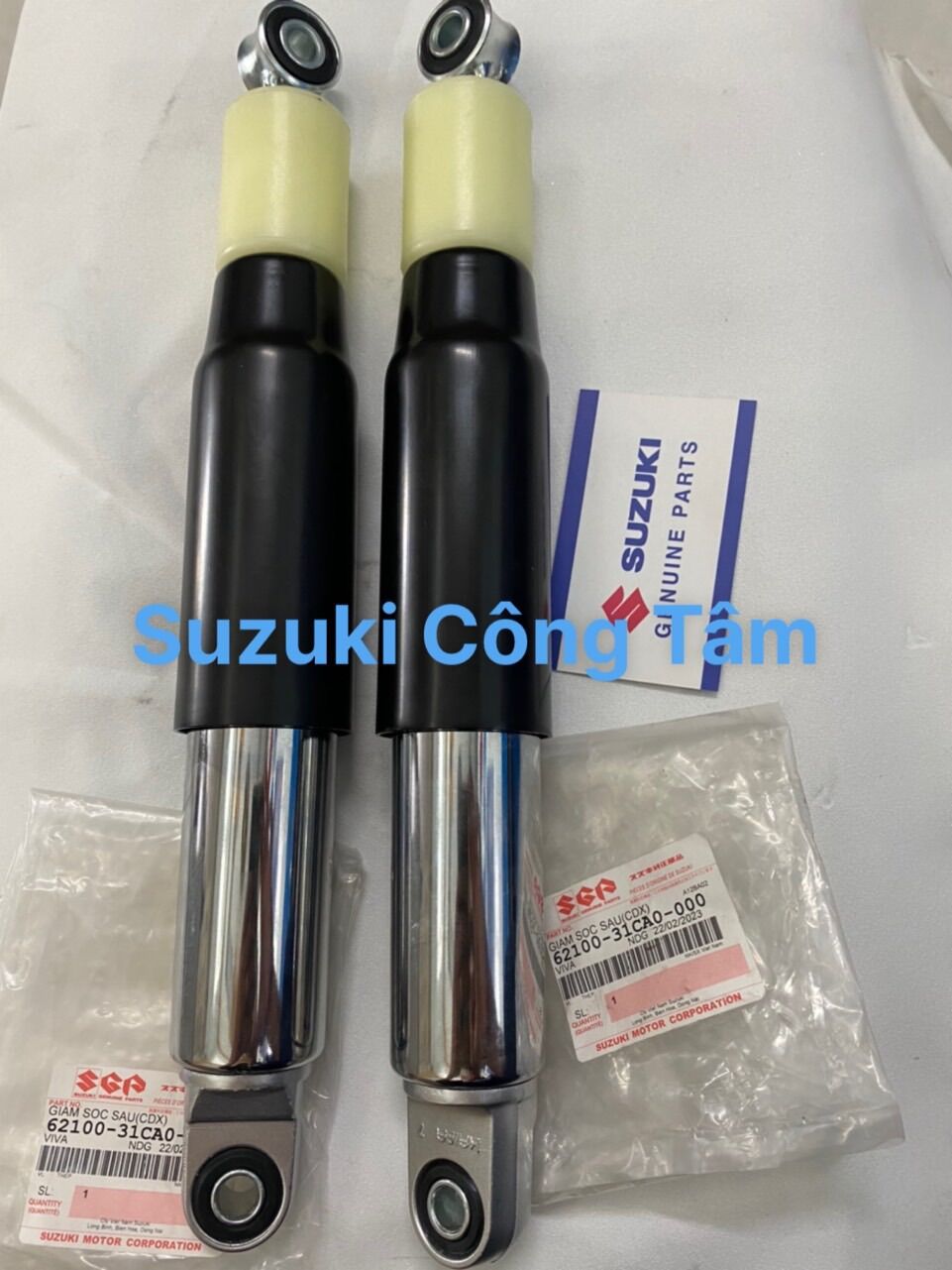 Giảm sóc sau (phuộc sau Viva 110cc) Chính Hãng Suzuki