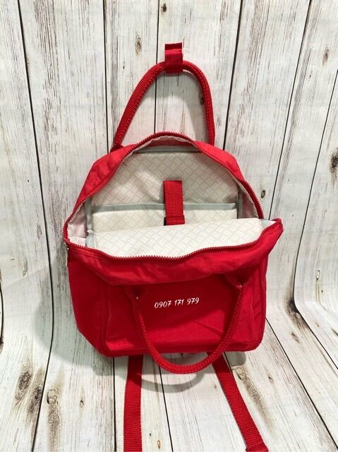 Balo Kipling VNXK 2 quai mẫu hoa Ms 24
