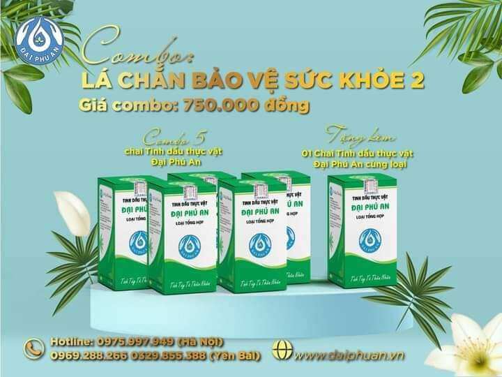Tinh dầu thực vật đại phú an 150ml l