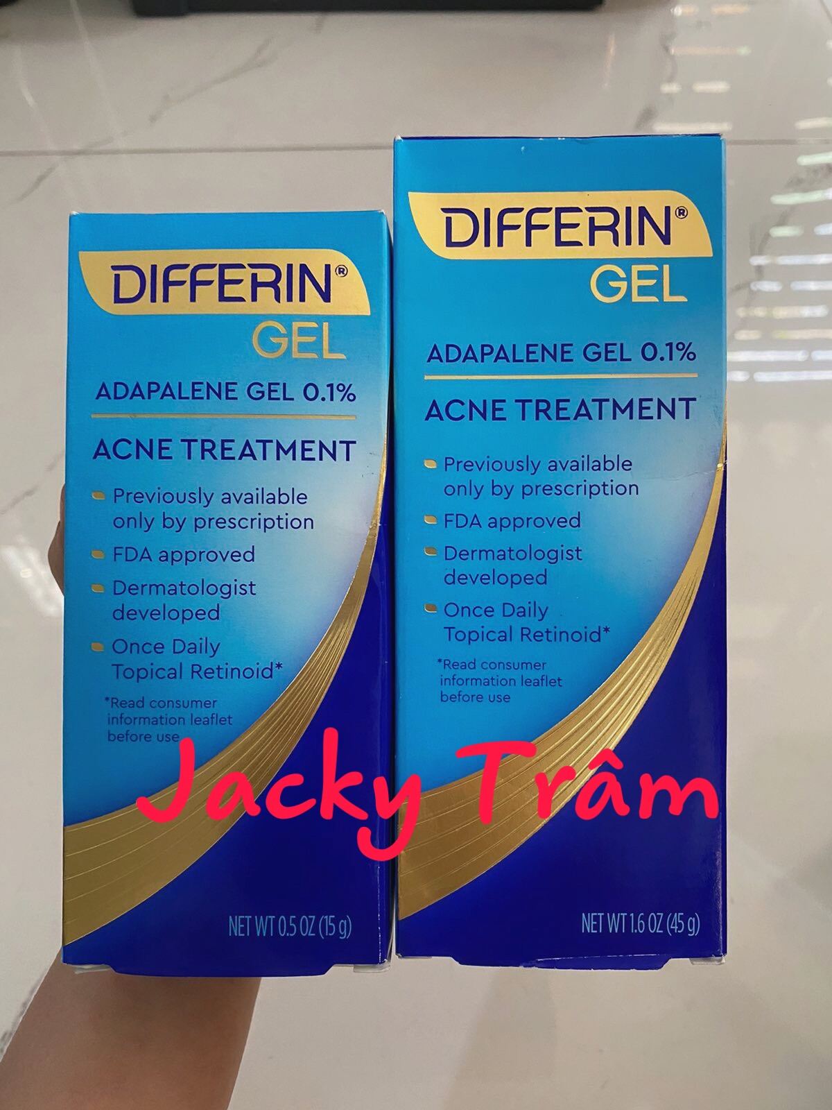 [Hcm]Kem Mụn Differin Của Mĩ 15G