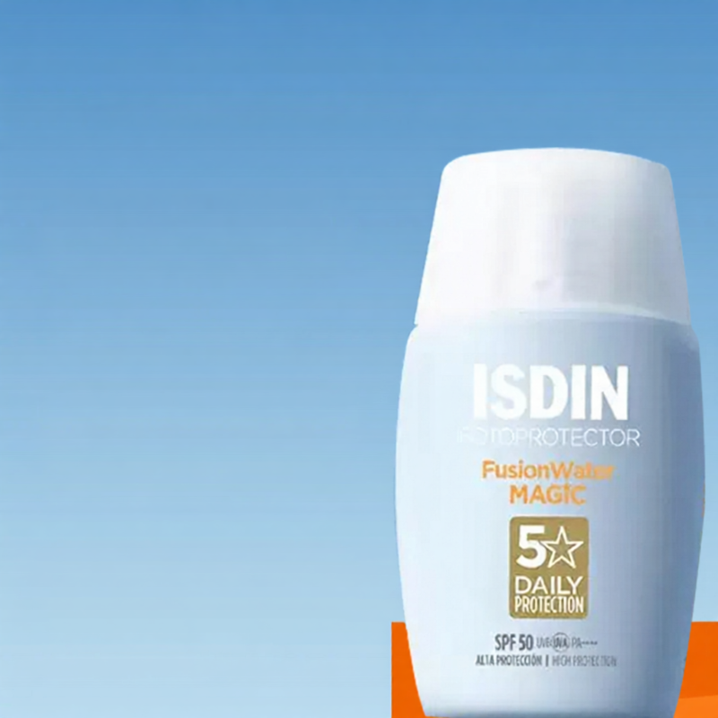 ISDIN Sunscreen Womens High-Powered UV Protection Face Sunscreen Commuting Flagship Store 315 Beauty