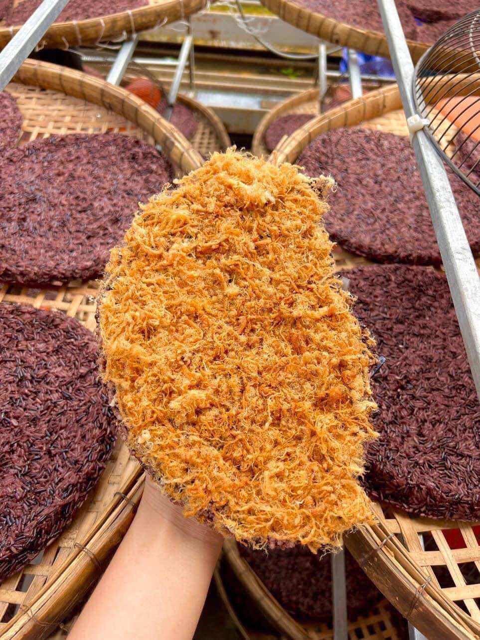 Cơm Cháy Đáy Nồi Gạo Lứt Siêu Chà Bông 500gr
