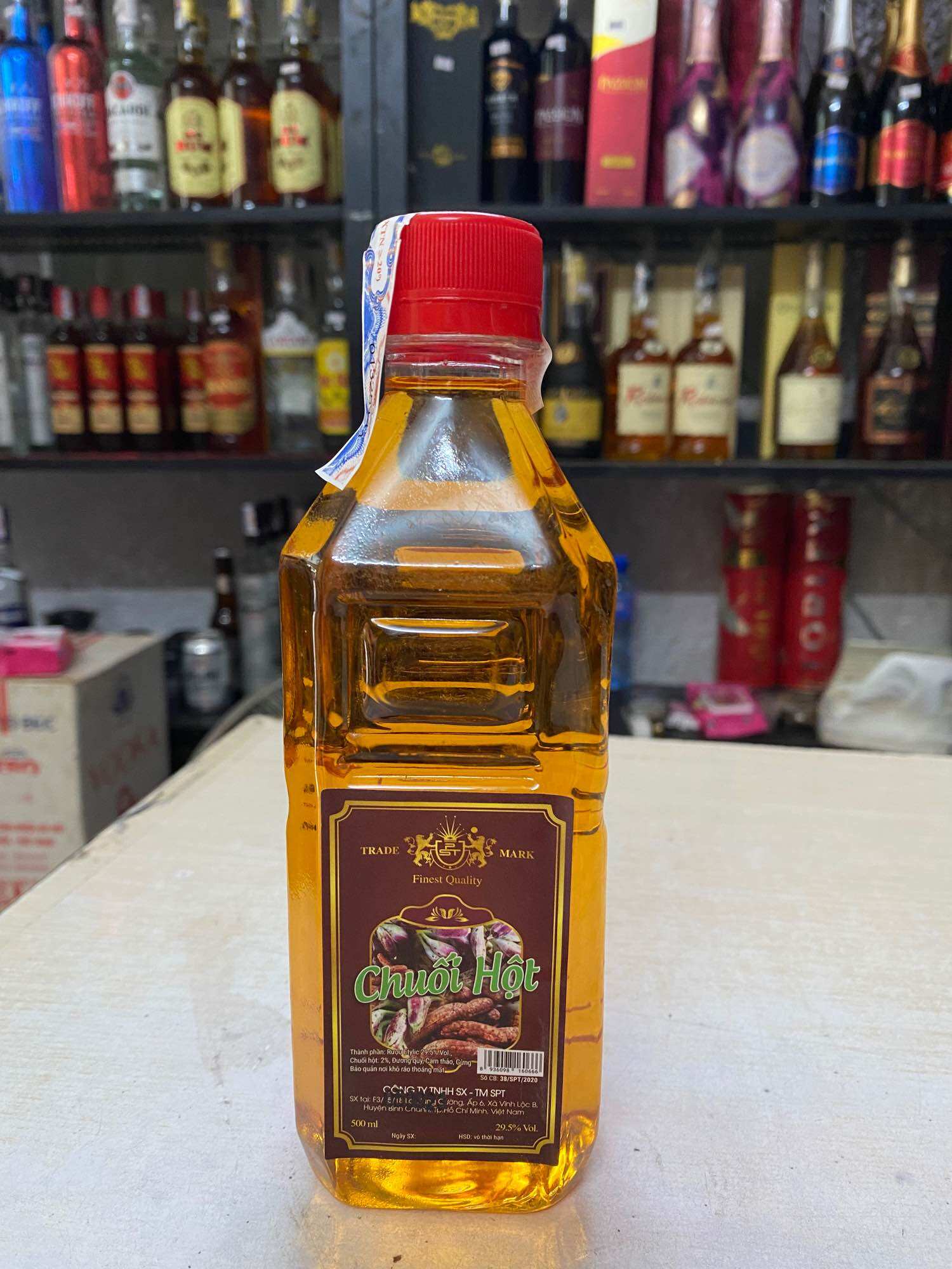Ruou CHUỐI HỘT Chai Nhựa 29.5% 500ml