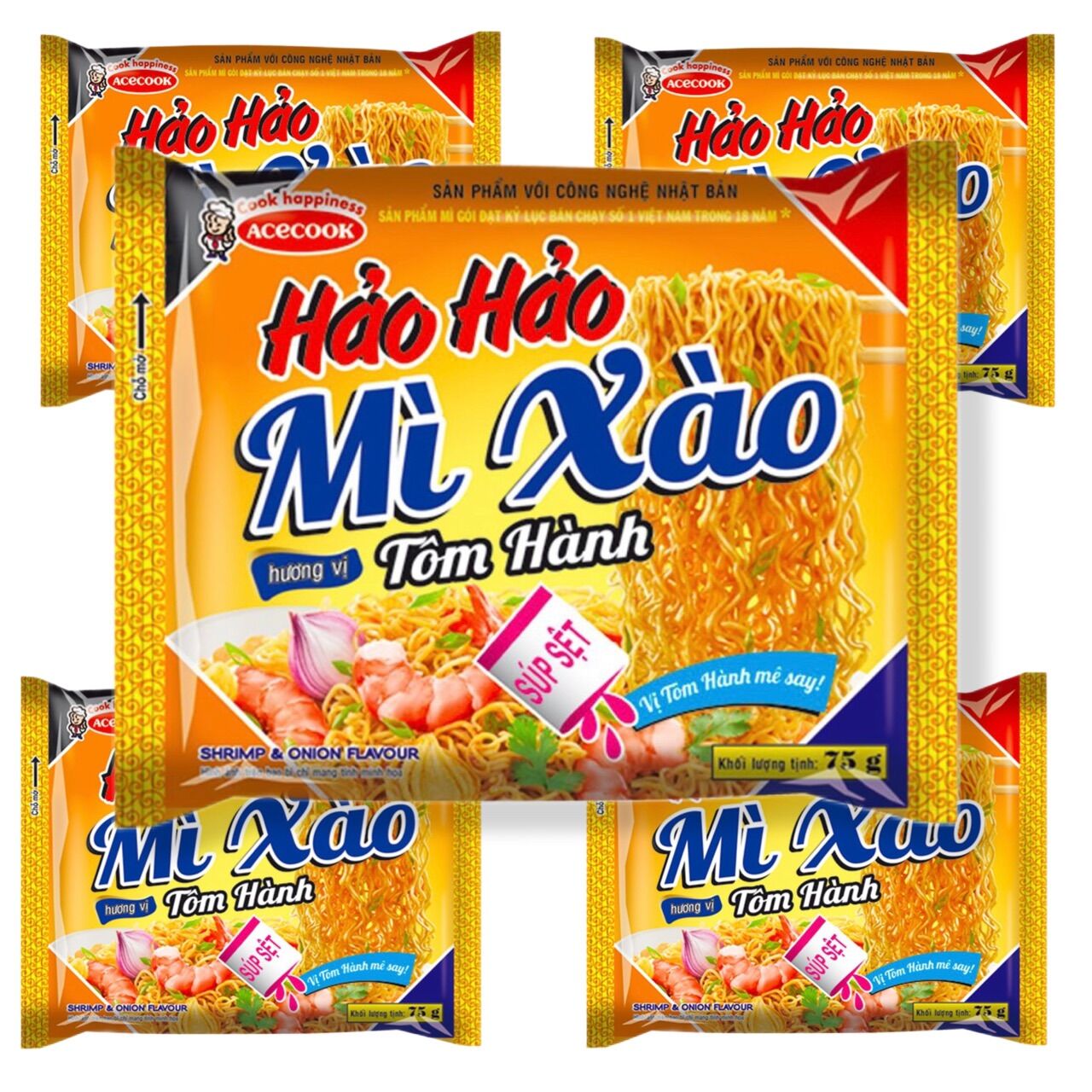 Combo 13 packs of fried onion noodles with retail option when you check out.