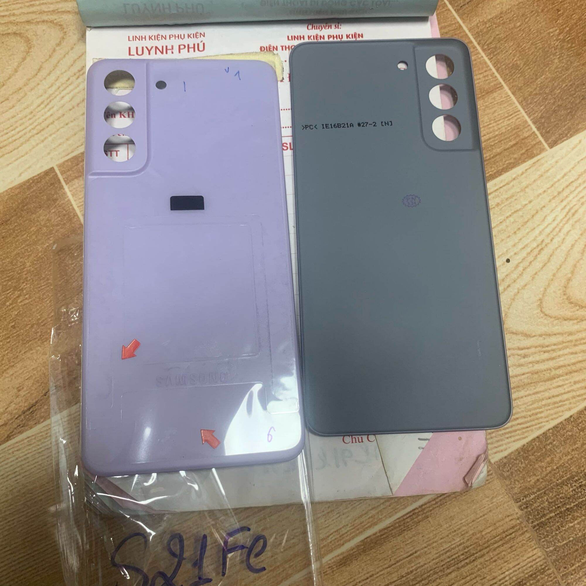 Nắp lưng samsung s21 fe zin cao cấp