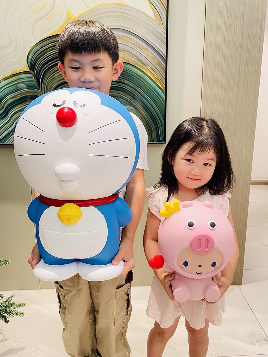 Ống Heo Tiết Kiệm Doraemon Siêu To (43Cm)