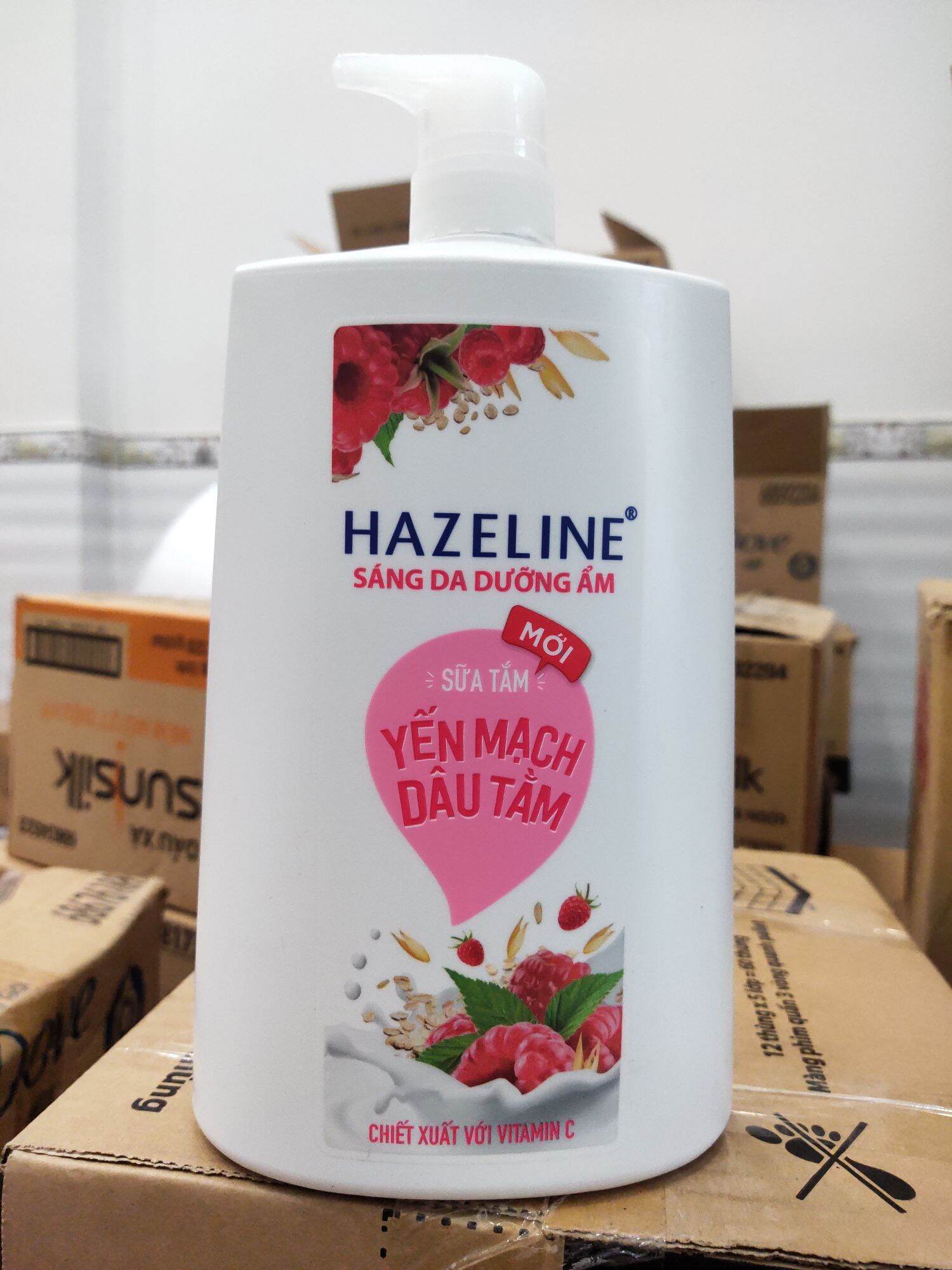 Sữa tắm hazeline 1,2kg (đủ 1,2kg không đầy chai)