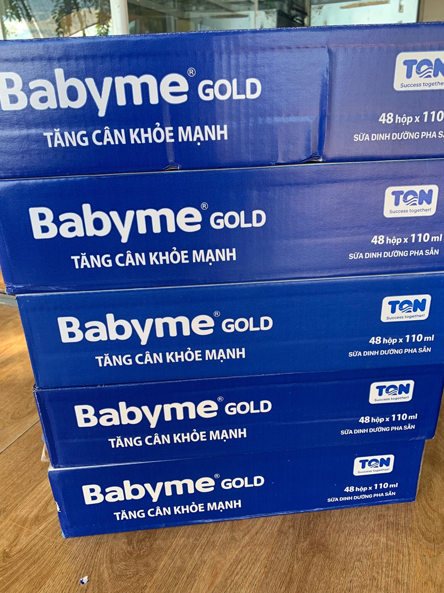 1 Thùng sữa bột pha sẵn babyme 110ml