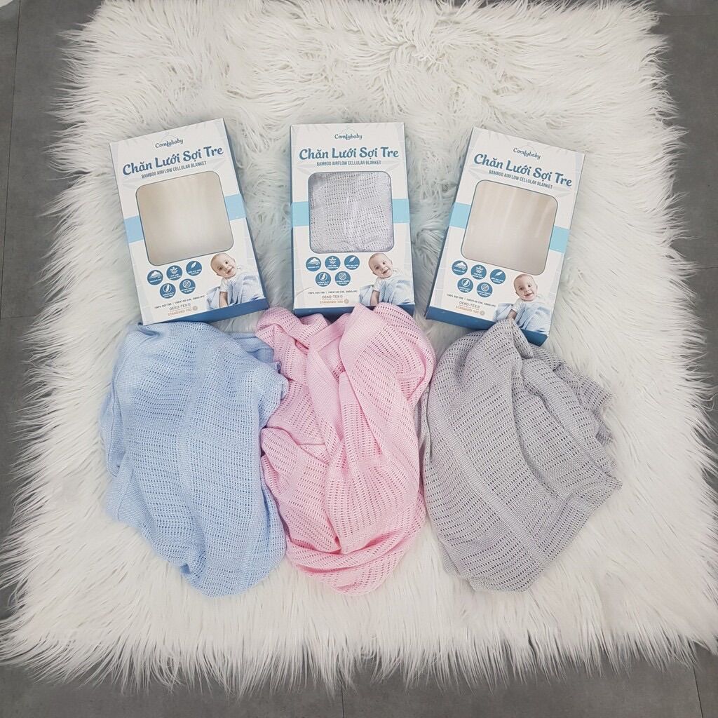 Chăn Lưới Sợi Tre ComfyBaby