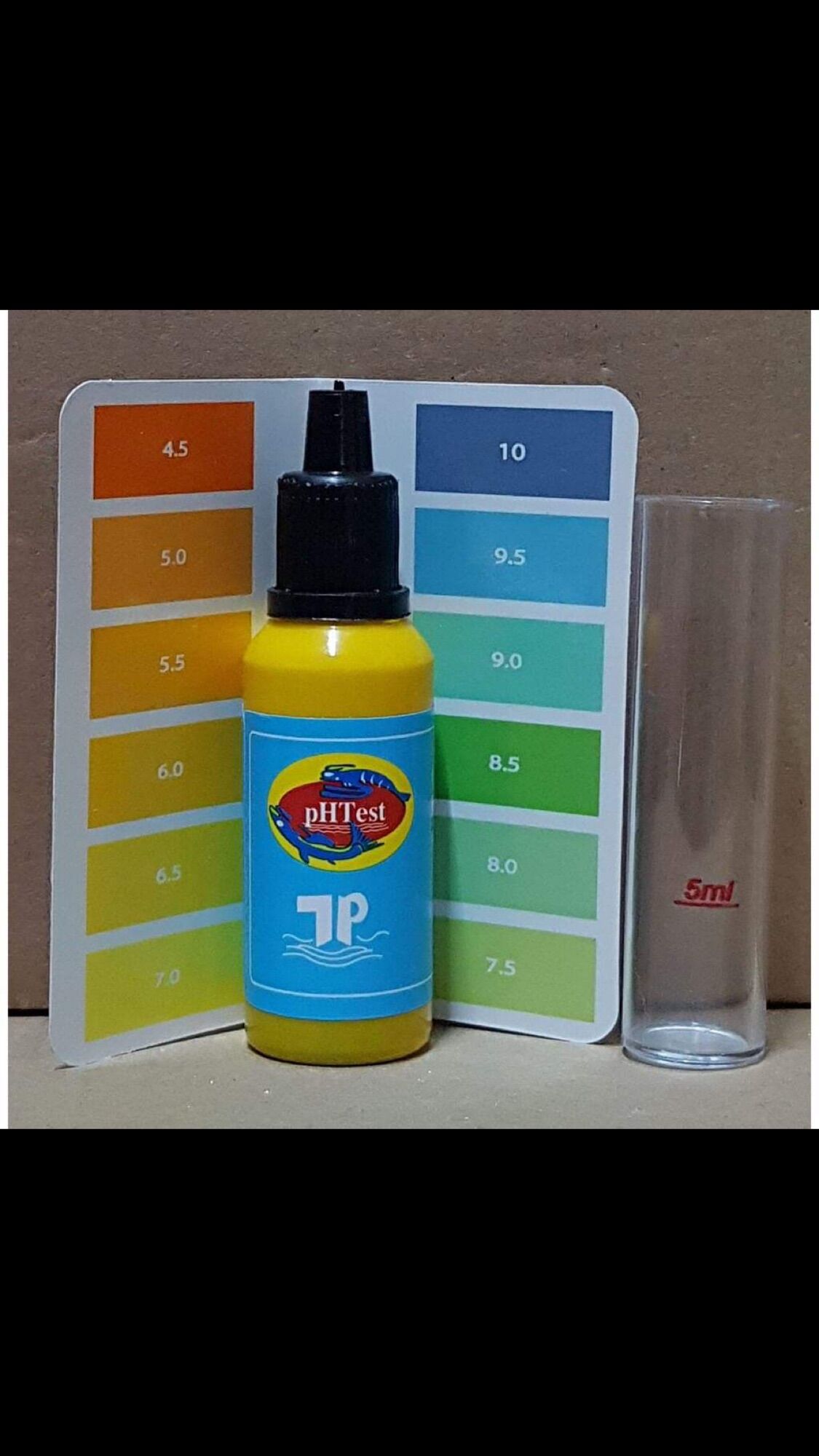 Ph hồ cá cảnh , dung dịch kiểm tra nồng độ ph trong nước