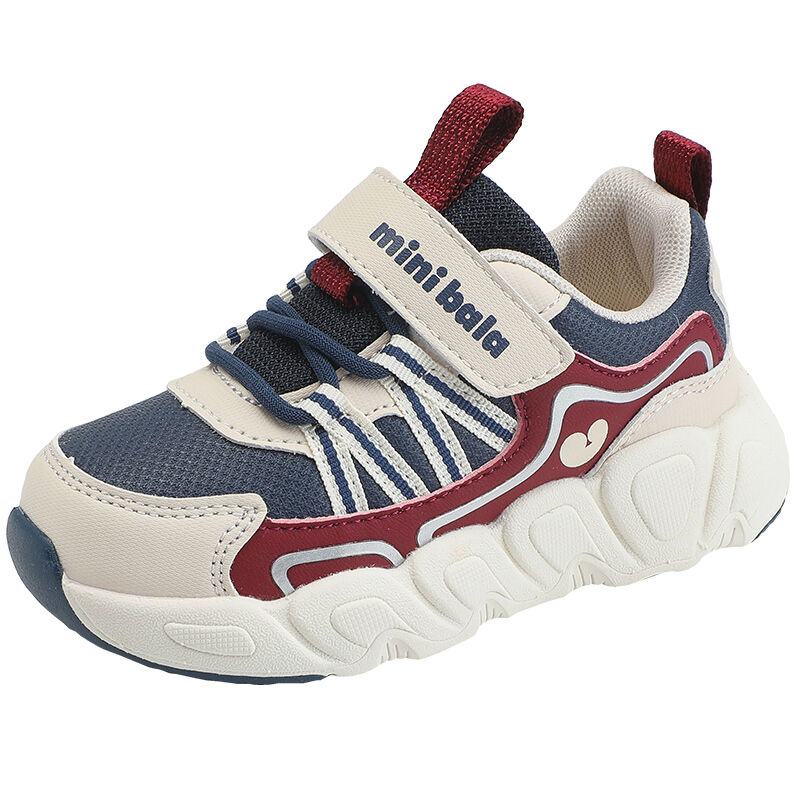 MINI BALA | Spring New Arrival Boys and Girls Sports Shoes Magic Tape Thick Sole Daddy Shoes Giá 660,000 Đồng*Miễn phí vận chuyển