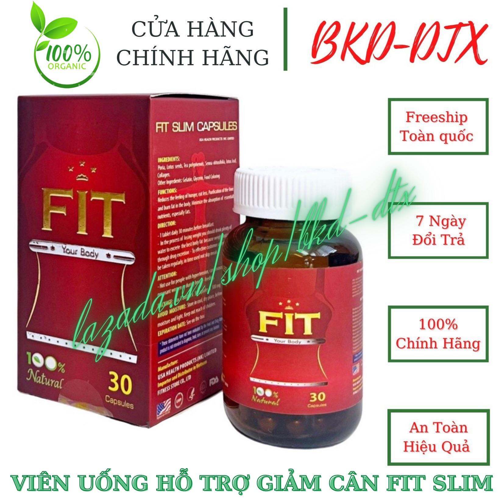 Giảm cân Fit Your Body USA - Giảm cân an toàn hiệu quả giảm cân Fit Slim Capsules USA