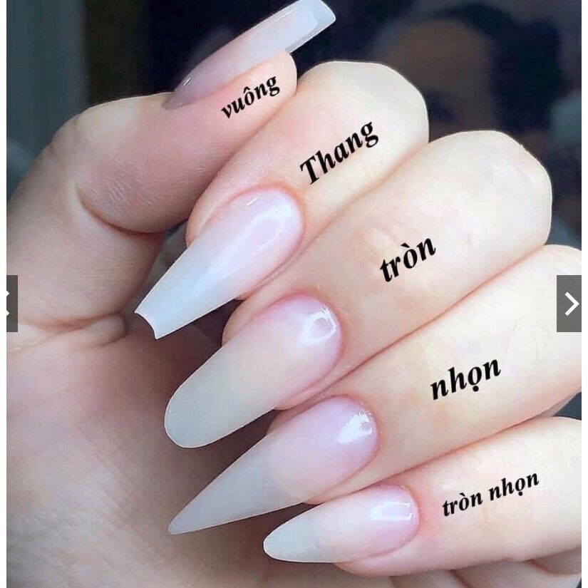 NailBox thiết kế - Móng up theo Size yêu cầu