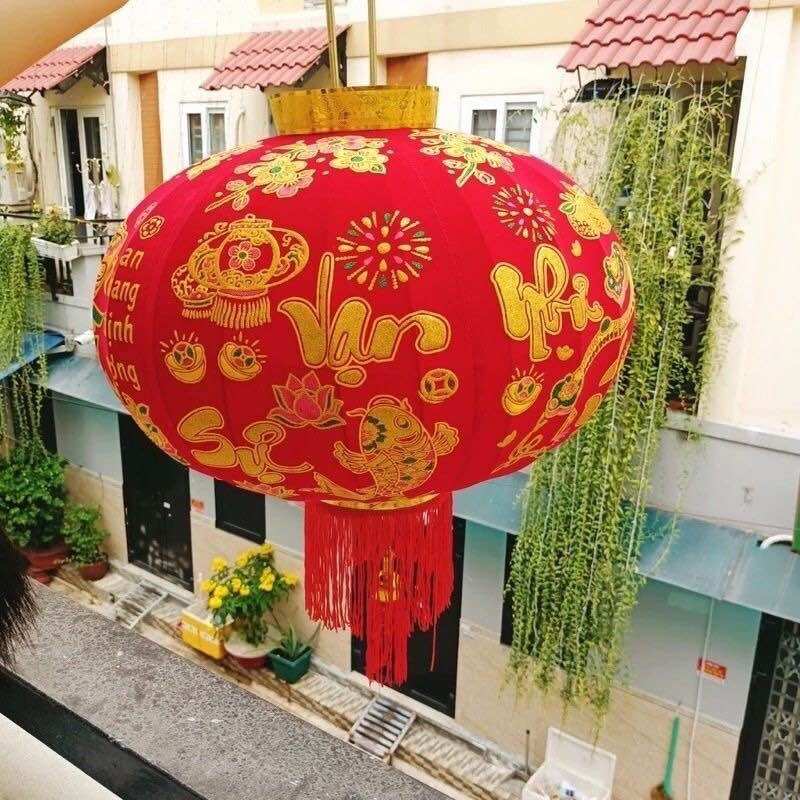 Đèn Lồng Treo Tết Lễ Hội Size 60cm 80cm 100cm