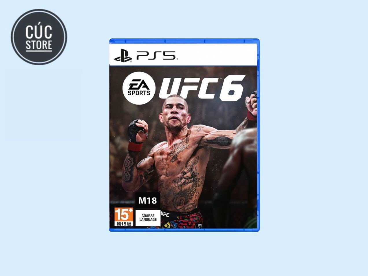 Đĩa chơi game PS5: UFC 6