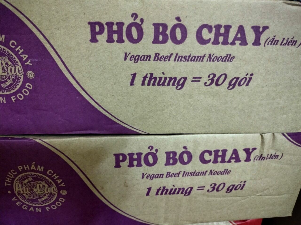 Phở Bò Chay Âu Lạc (Có Lát Bò Thật)