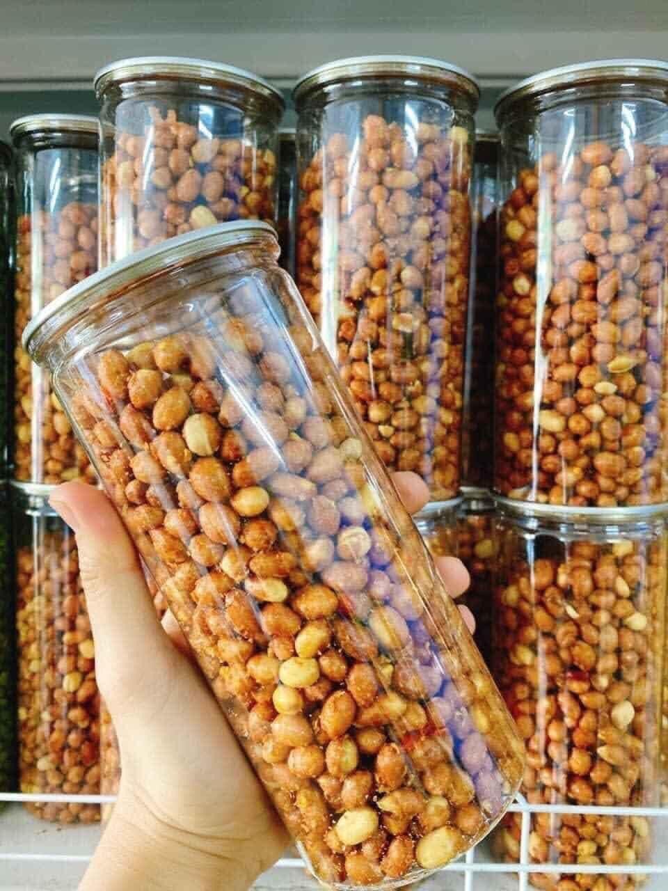 Đậu phộng rang tỏi ớt pet 500gr