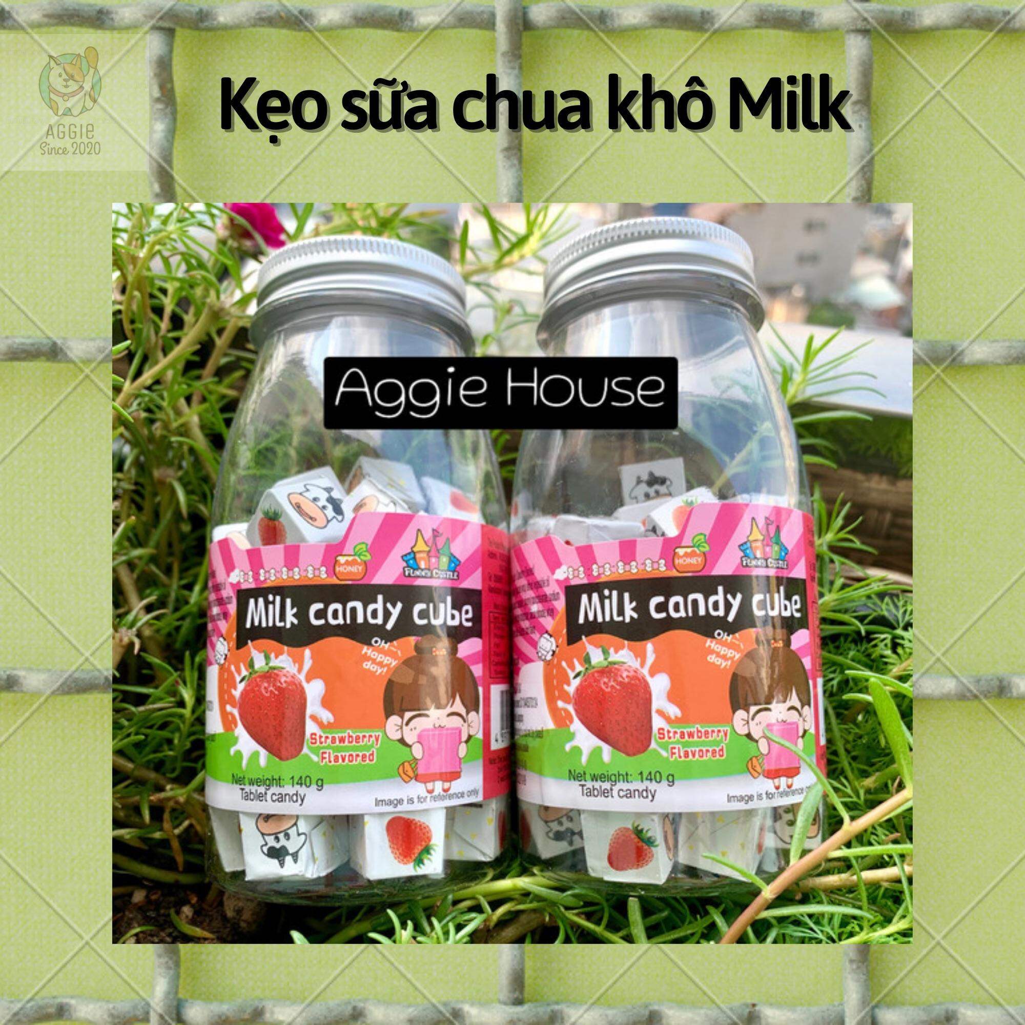 Kẹo sữa chua khô Milk Candy Cube 140g