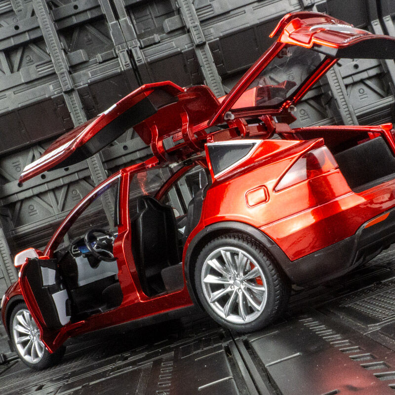 1 20 Mô Phỏng Tesla Tesla Model X Mô Hình Coupe Hợp Kim Đồ Trang Trí Ô Tô Đồ Chơi Kim Loại Thu Thập thumbnail