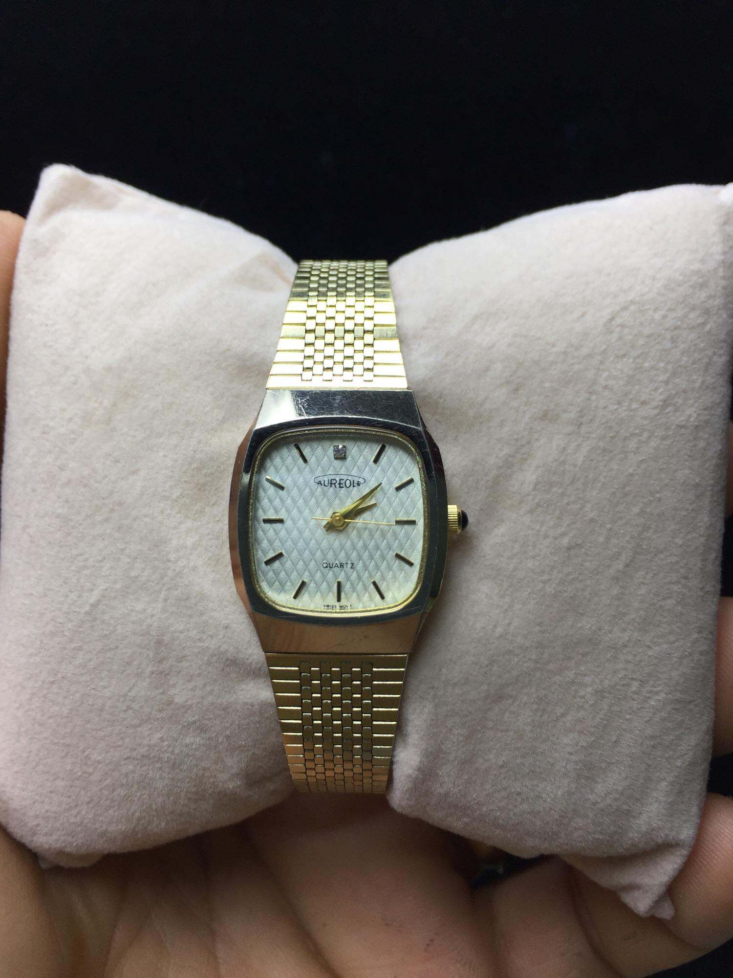💕Đồng Hồ Si Nữ hiệu Aureole, máy Thụy Sĩ🇨🇭