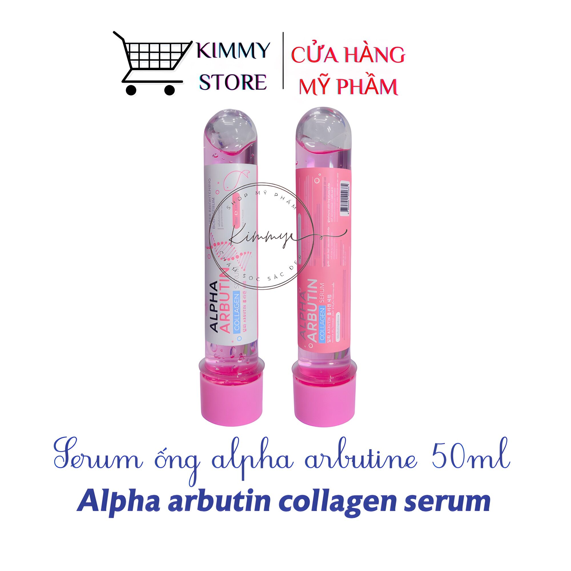 Serum ống alpha arbutine kích tẩy trắng