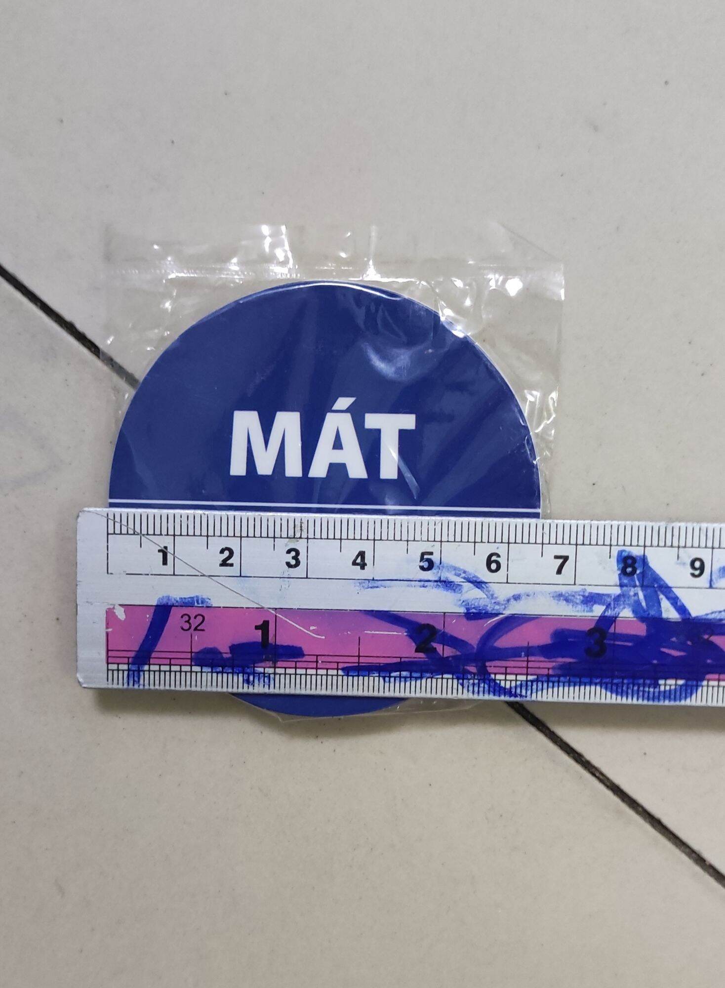 combo 10 tem dán trang trí tủ mát