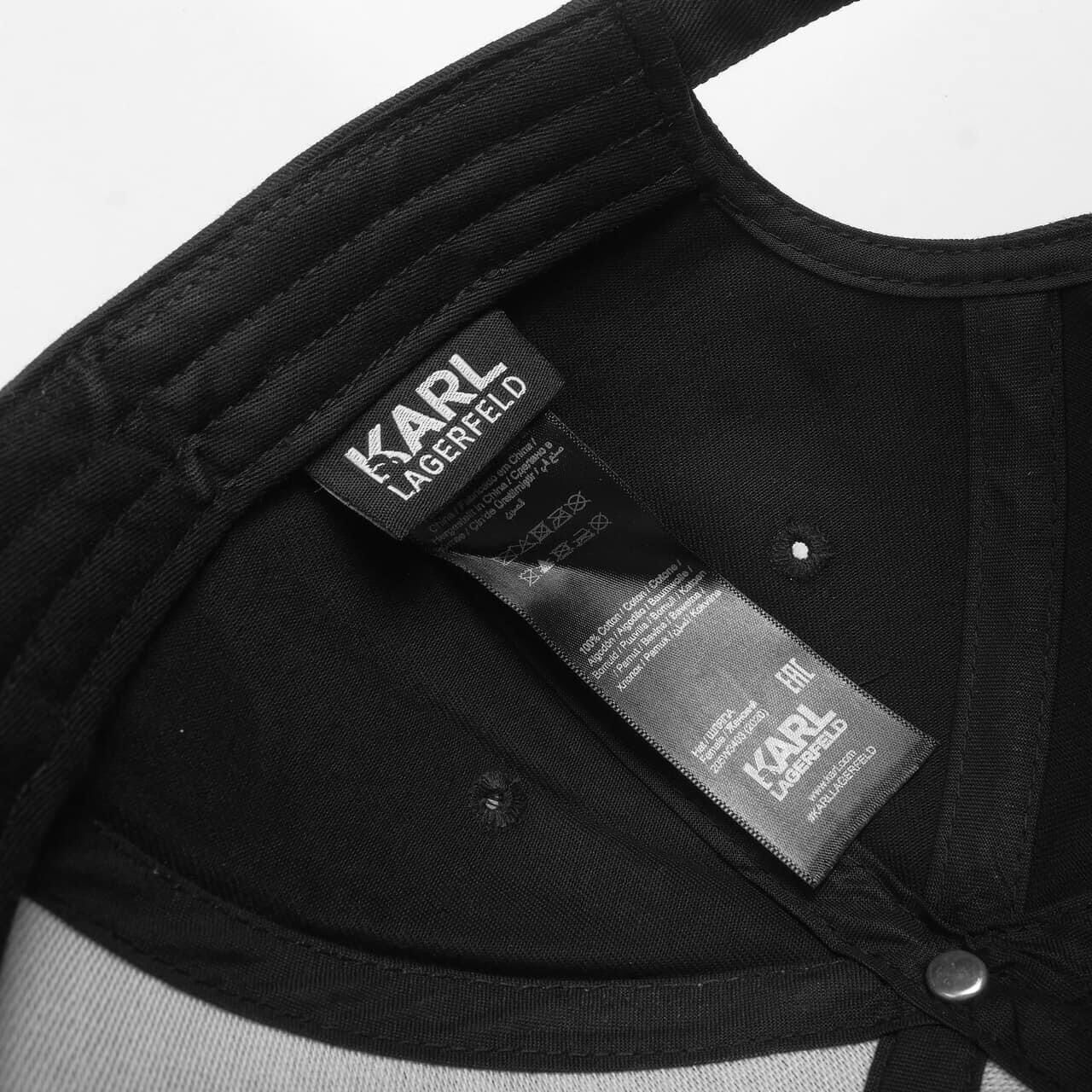 Mũ Lưỡi Trai  CAP KARL LAGERFELD BASIC hàng Auth full box !!