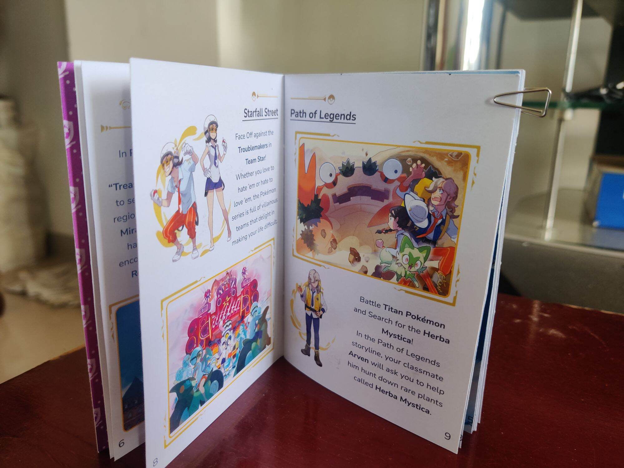 Booklet Game "Pokemon Scarlet & Pokemon Violet"