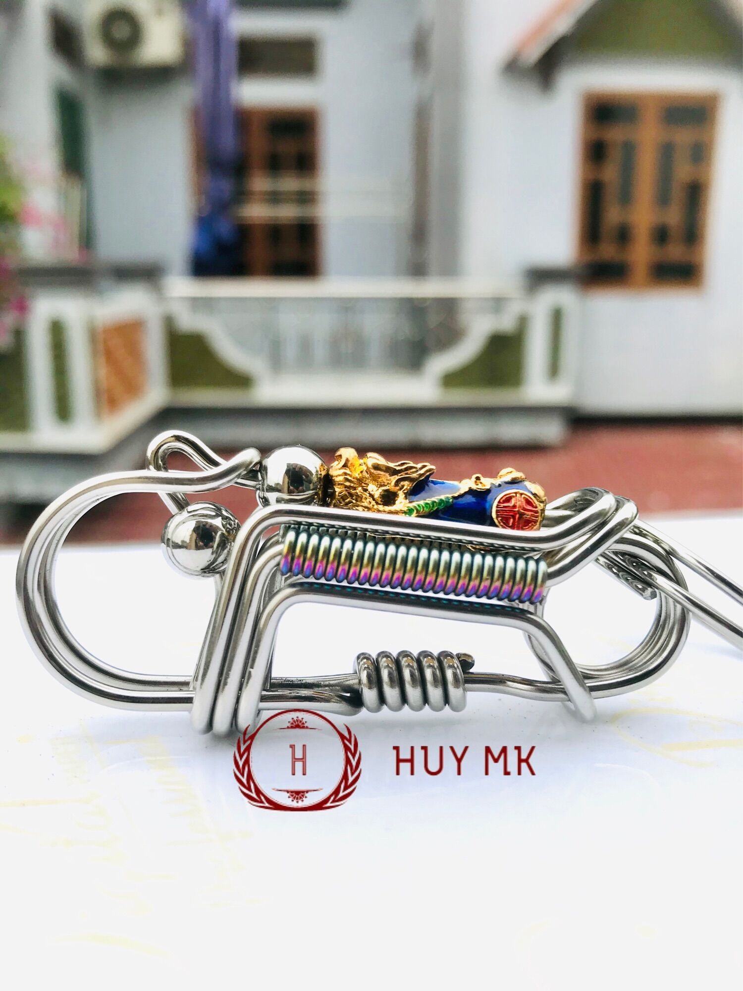 móc khóa thủ công tỳ hưu