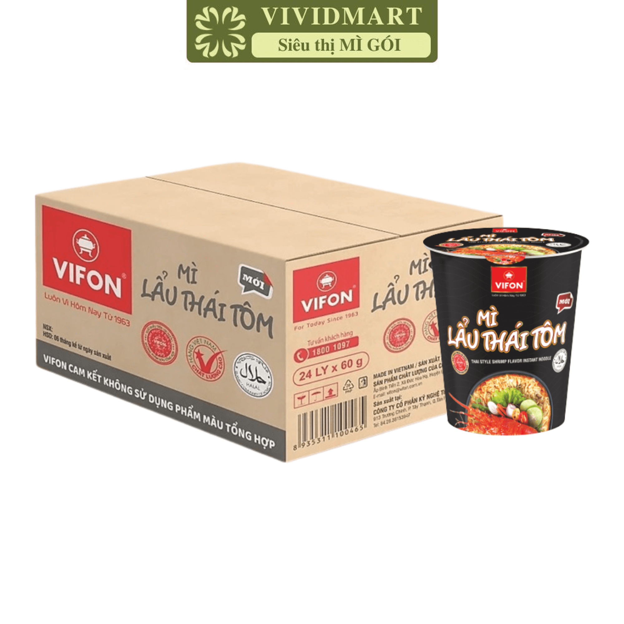 - vifon - mì ly vifon 4 vị: bò, gà, lẩu thái tomyum, lẩu thái tôm - mì ly ăn liền vifon, vifon mì ly 60g