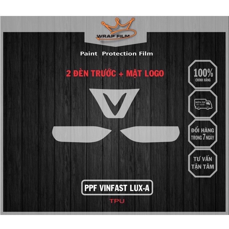Film dán PPF TPU đèn trước Vinfast