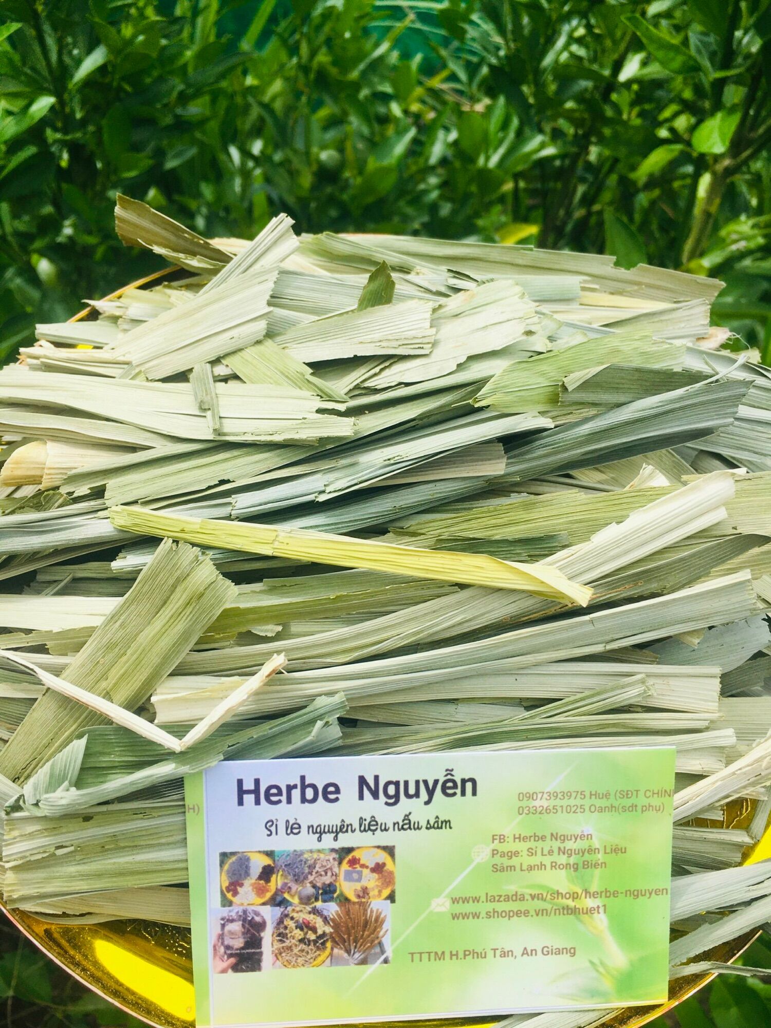 Lá dứa sấy khô 100g