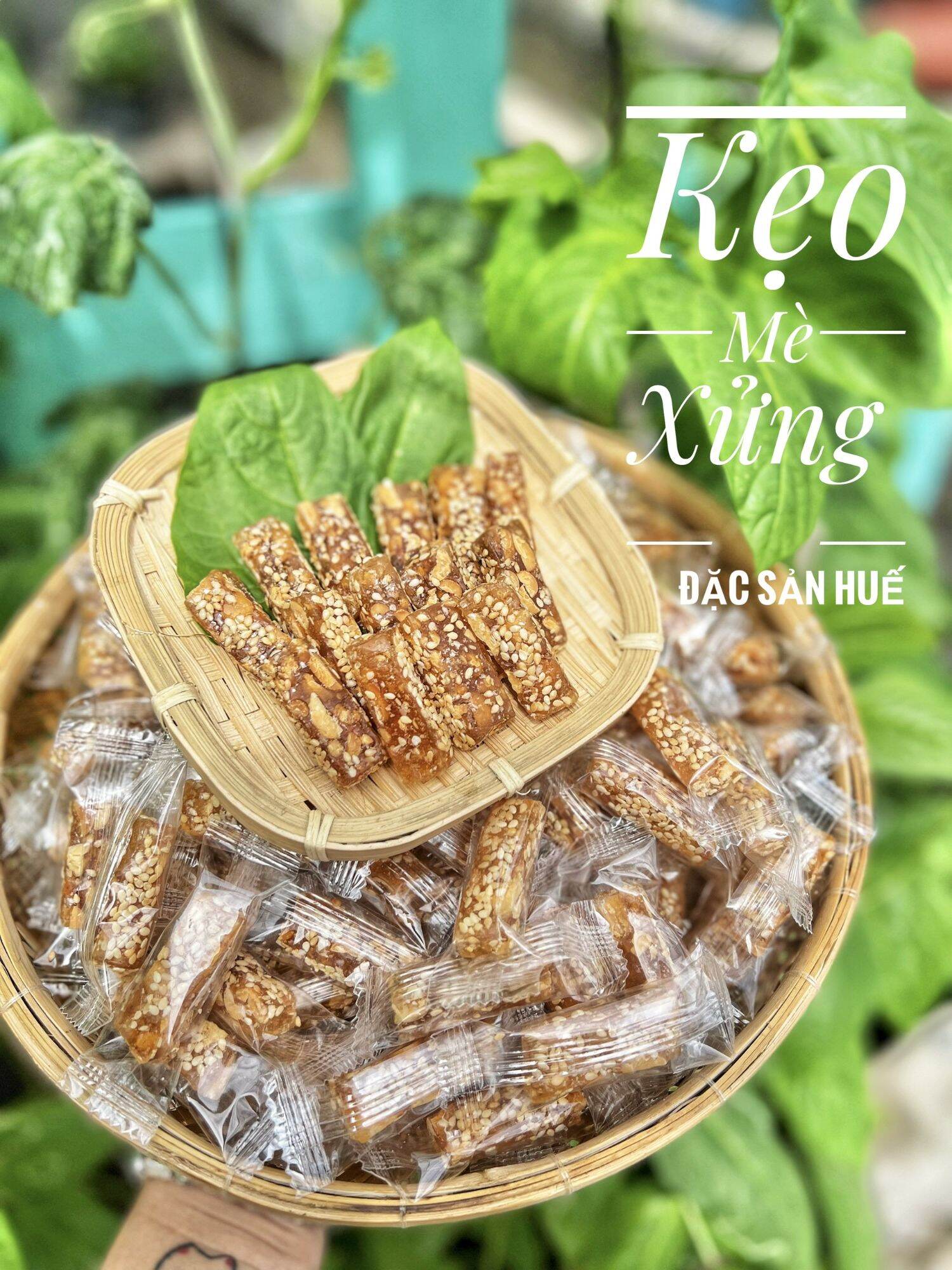 Kẹo mè xửng dẻo nhà làm 1kg
