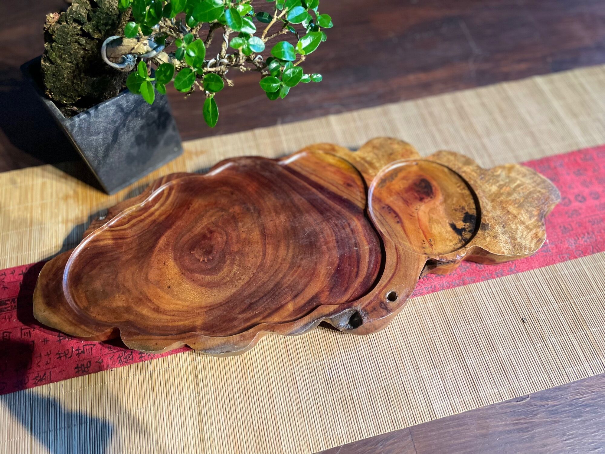 Khay Trà Gỗ Xá Xị
