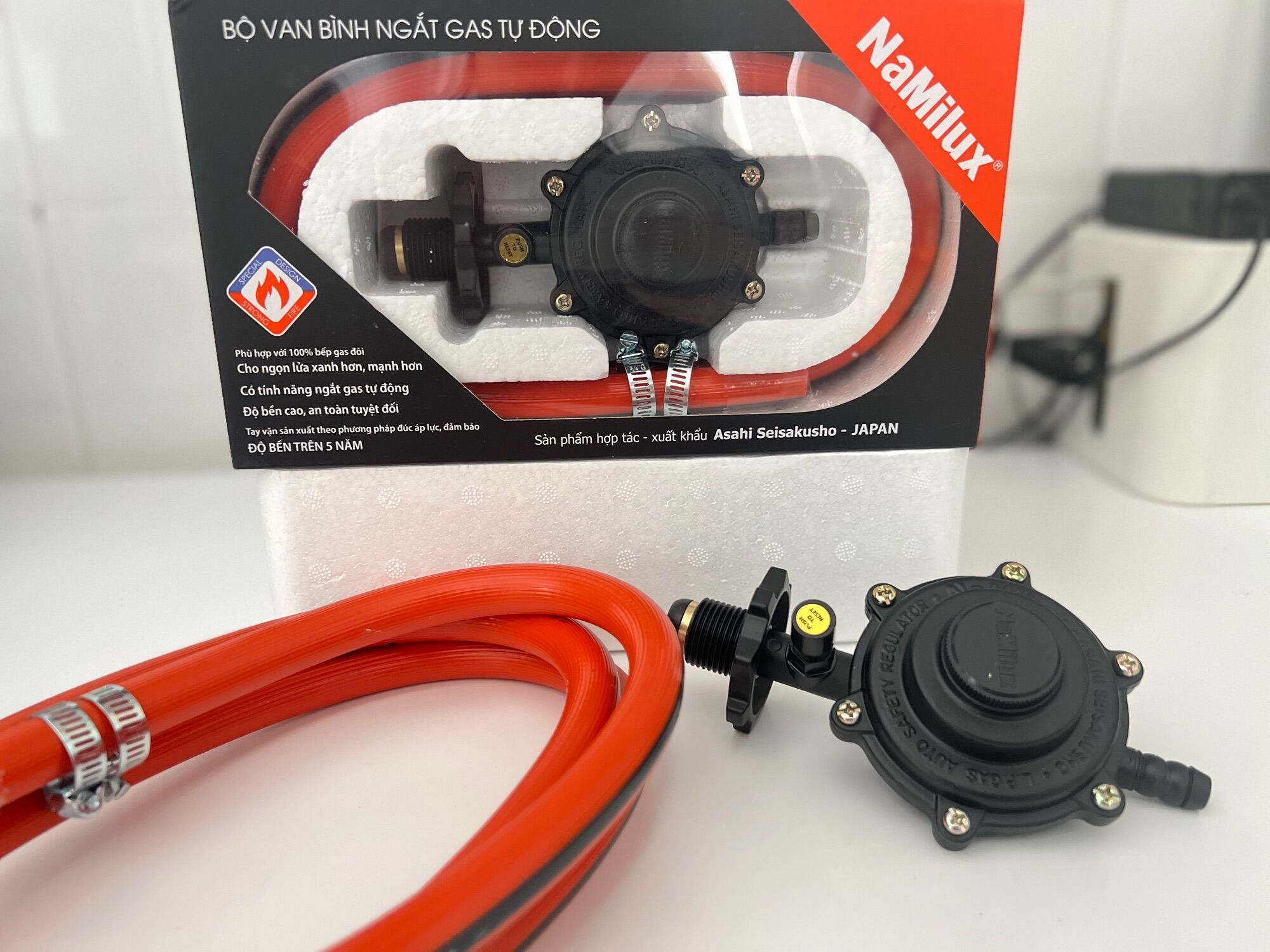 Bộ dây gas, van gas Namilux