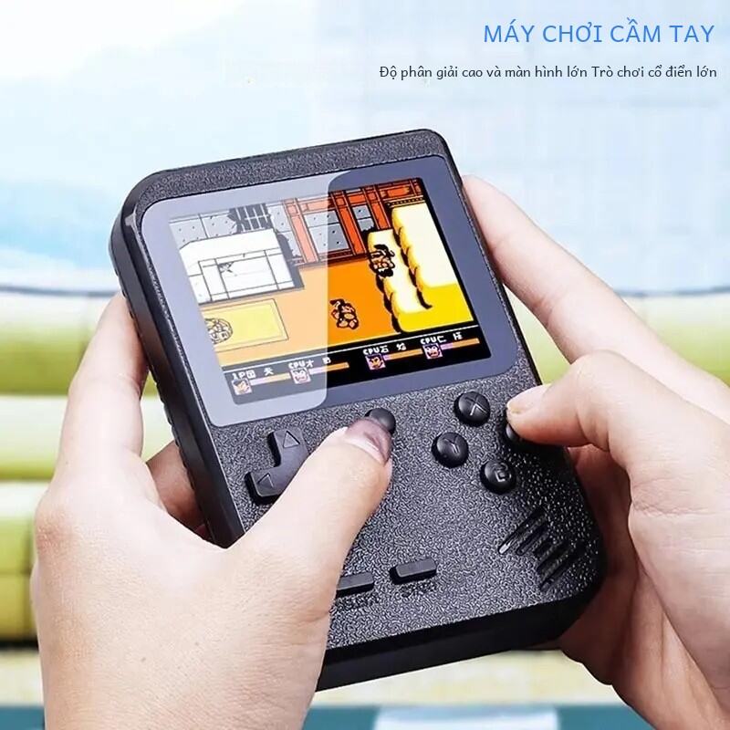 Gaminja Gc26 Retro Mini Di Động Chơi Game Cầm Tay Màn Hình LCD Màu 3.0 Inch Tích Hợp 400 Trò Chơi Dành Cho Trẻ Em